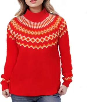 Striped Sweater for Women Striped Color Block Cable Knit Sweaters Spring Long Sleeve Crew Neck Loose Pullover Tops