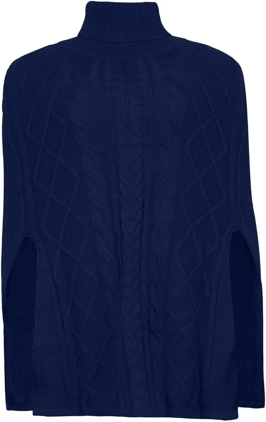 Turtleneck Sweater Women 3/4 Sleeve Chunky Sweater Loose Fitting Sweater Winter Casual Sweaters Lightweight Sweater