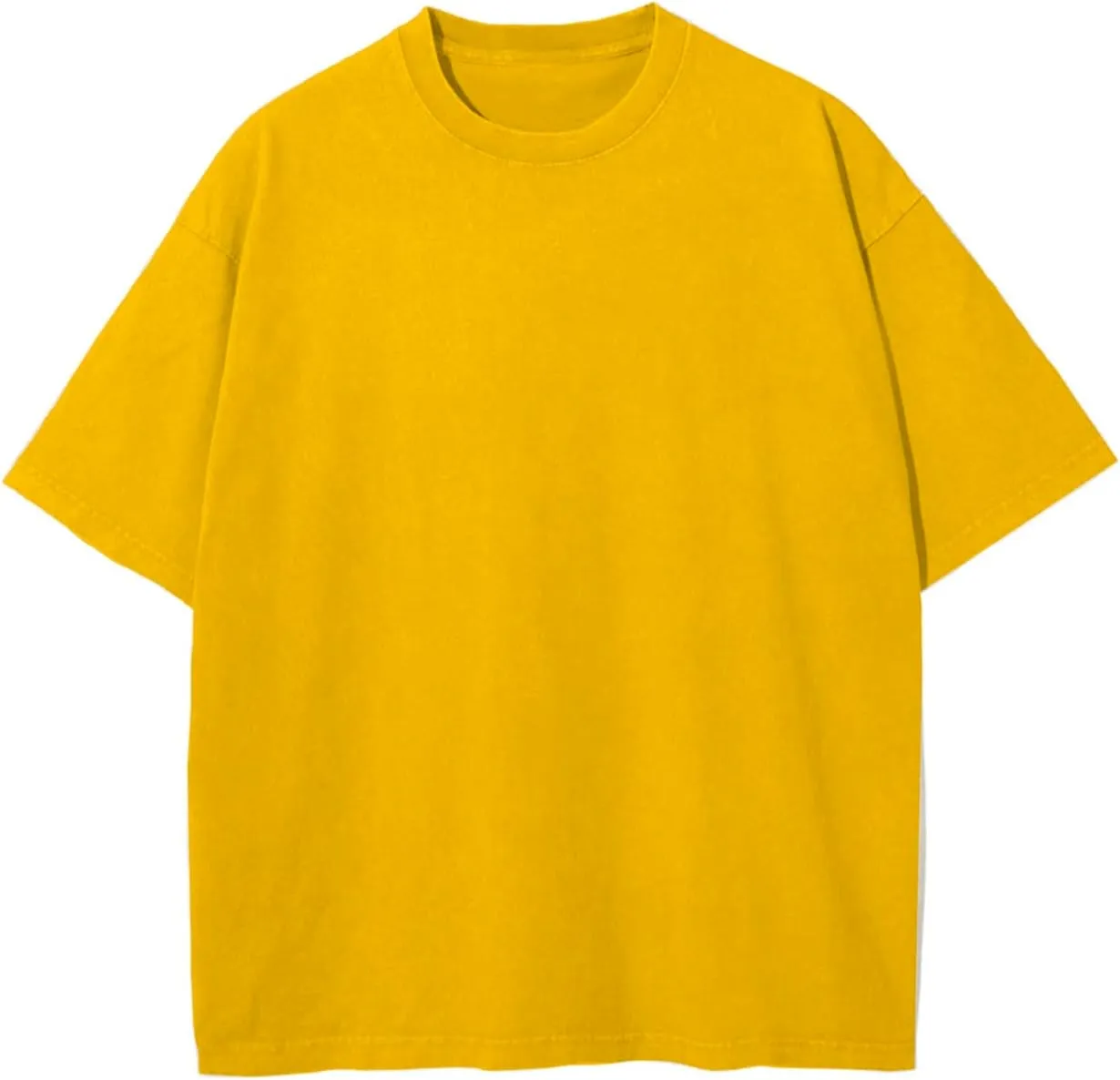 Unisex Oversized T-Shirt – 250 GSM Heavyweight Cotton, Stonewashed, Soft & Durable, Casual Streetwear Tee AJPT250GM