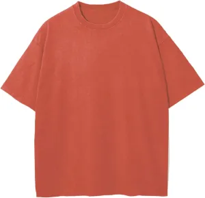 Unisex Oversized T-Shirt – 250 GSM Heavyweight Cotton, Stonewashed, Soft & Durable, Casual Streetwear Tee AJPT250GM