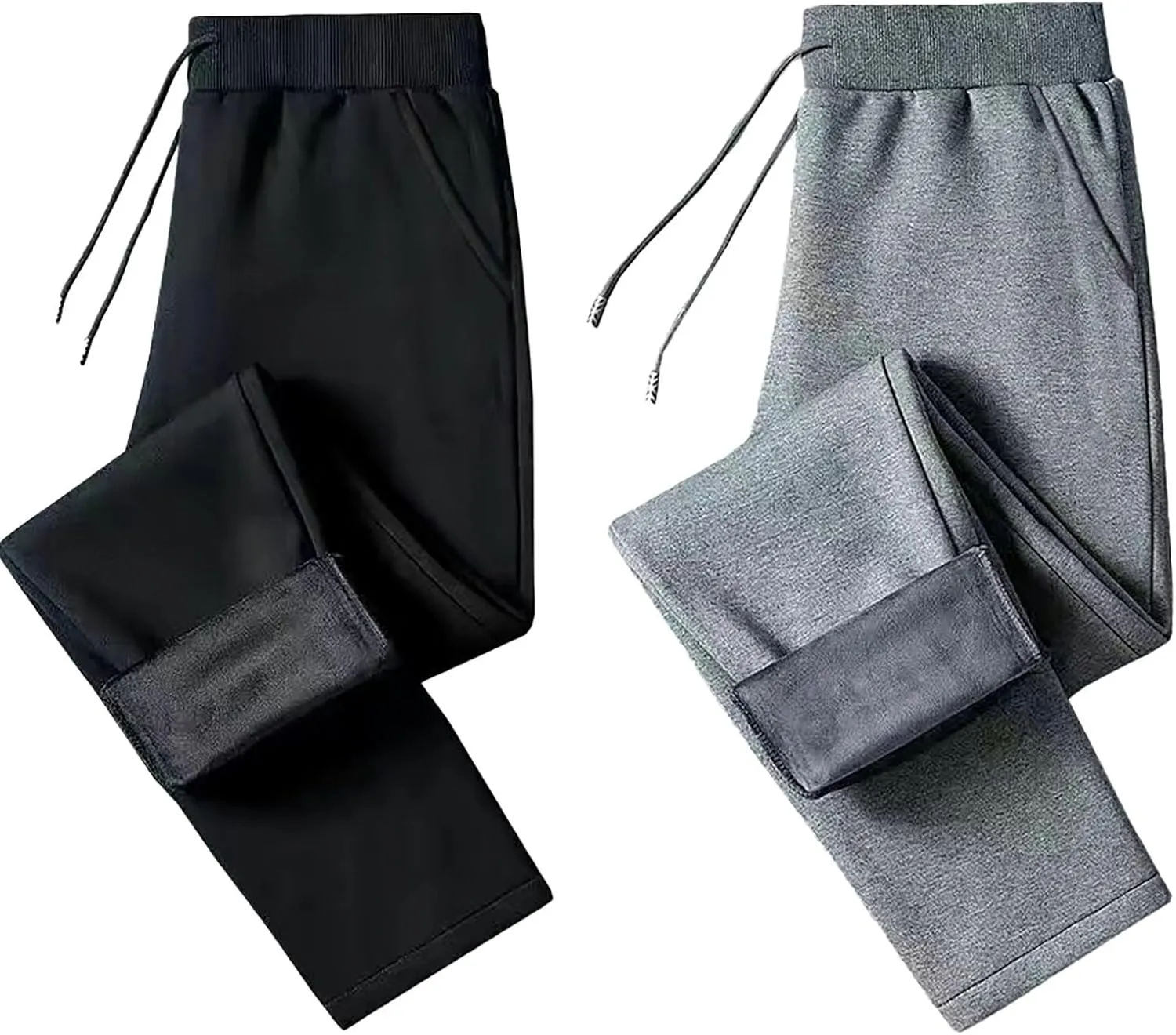 Warm Sweatpants Womens Fleece Sherpa Lined Winter Active Running Jogger Pants Bevawear Glide Pants for Women