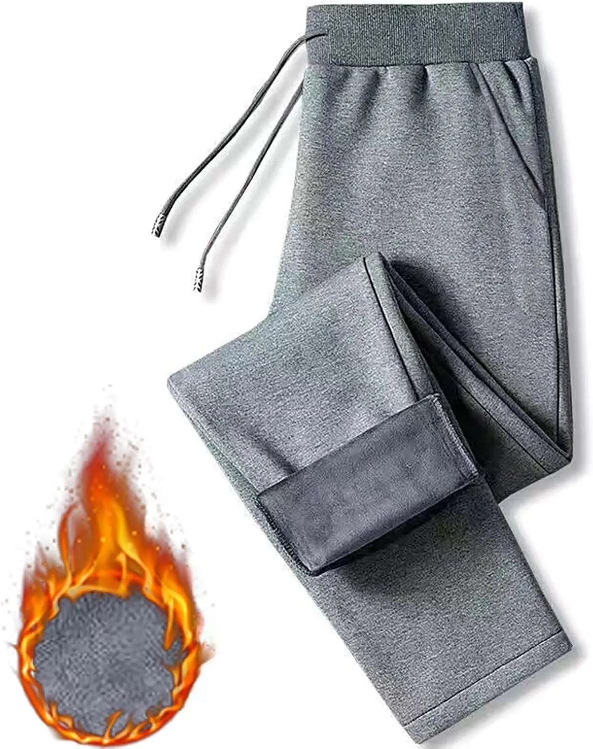 Warm Sweatpants Womens Fleece Sherpa Lined Winter Active Running Jogger Pants Bevawear Glide Pants for Women