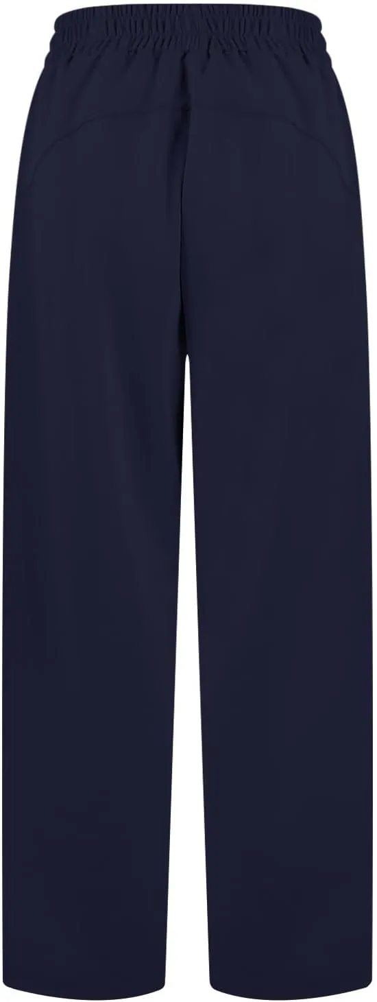 Wide Leg Sweatpants Women Baggy High Waisted Drawstring Pants Casual Workout Lounge Pants with Pockets