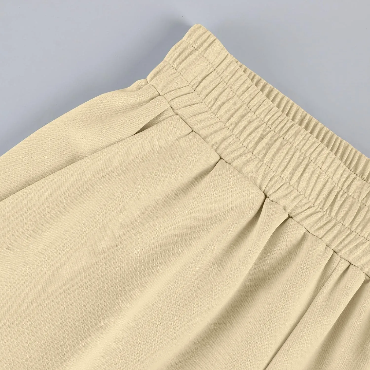 Wide Leg Sweatpants Women Modal Drawstring High Waisted Lounge Pants Travel Casual Sweat Pants with Pockets
