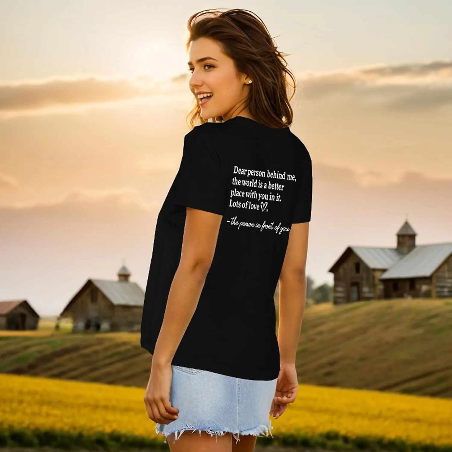 Women Graphic T-Shirts Casual Short Sleeve Tee Tops(Available in Plus Size)