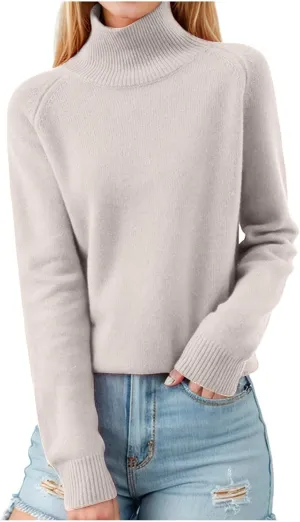 Women Oversized Turtleneck Sweaters Casual Solid Jumper Ribbed Knit Long Sleeve Pullover Daily Tops Fall Outfits
