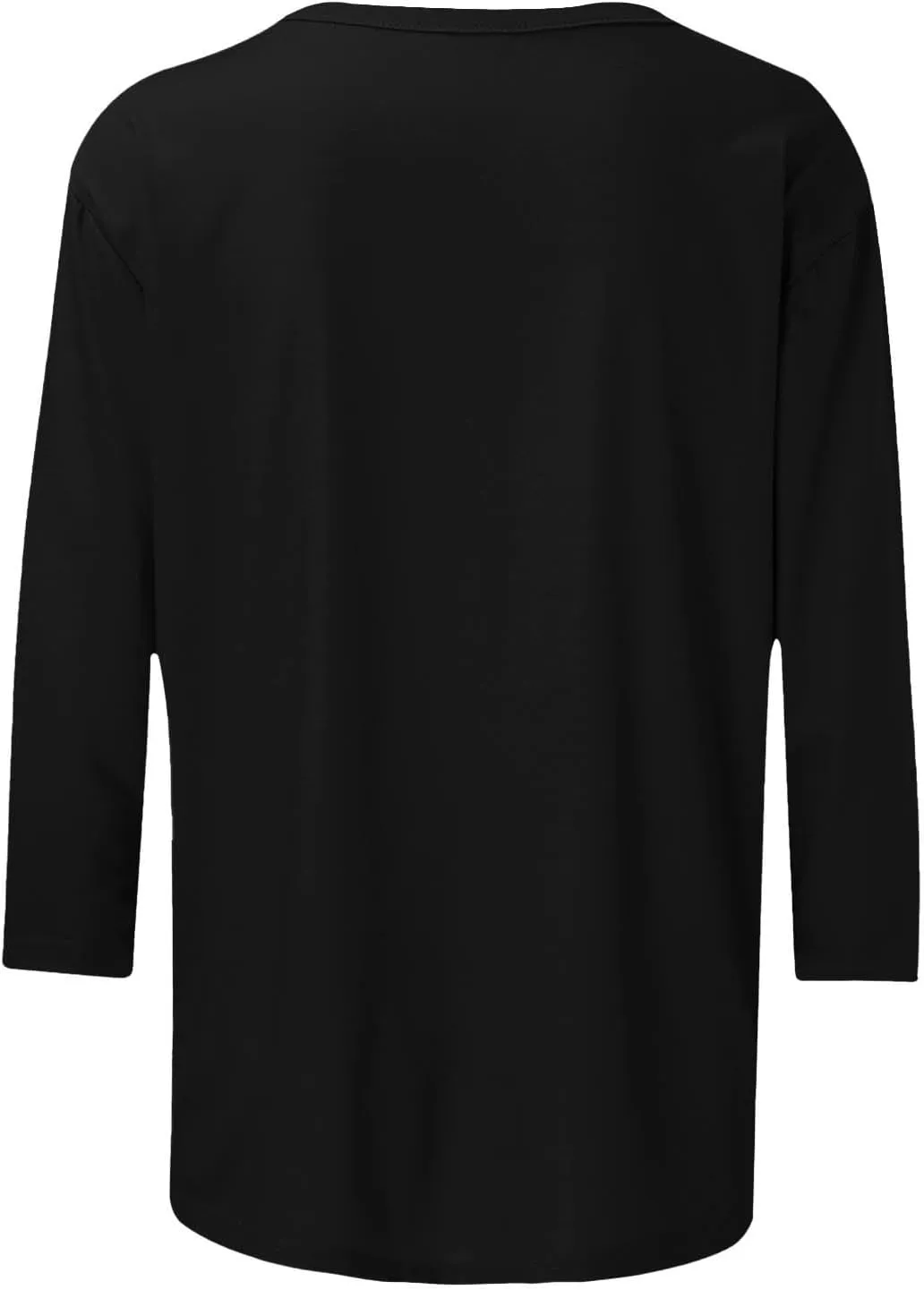 Women Summer Fashion Tops Dandelion Print 3/4 Sleeves Crew Neck Shirts Loose Fit Cute Graphic Tees Causal Blouse