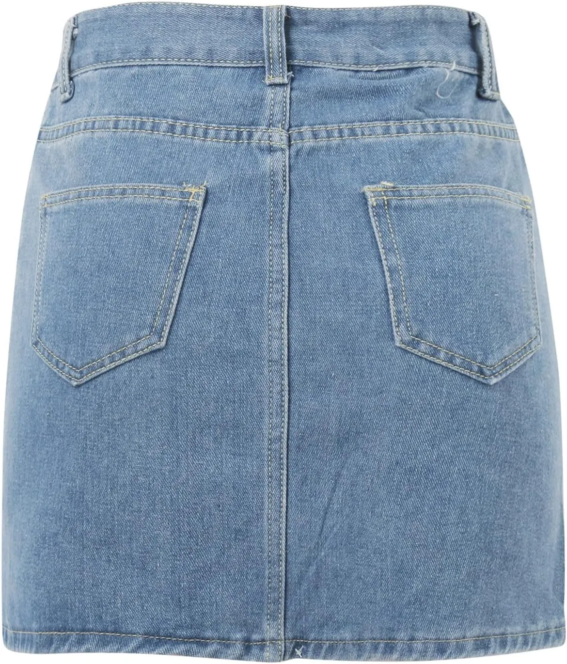 Womens Denim Skirts Trendy High Waisted Casual Stretchy Baggy Teen Girls Summer Slim Fit Y2k Relaxed Fit Jean Shorts