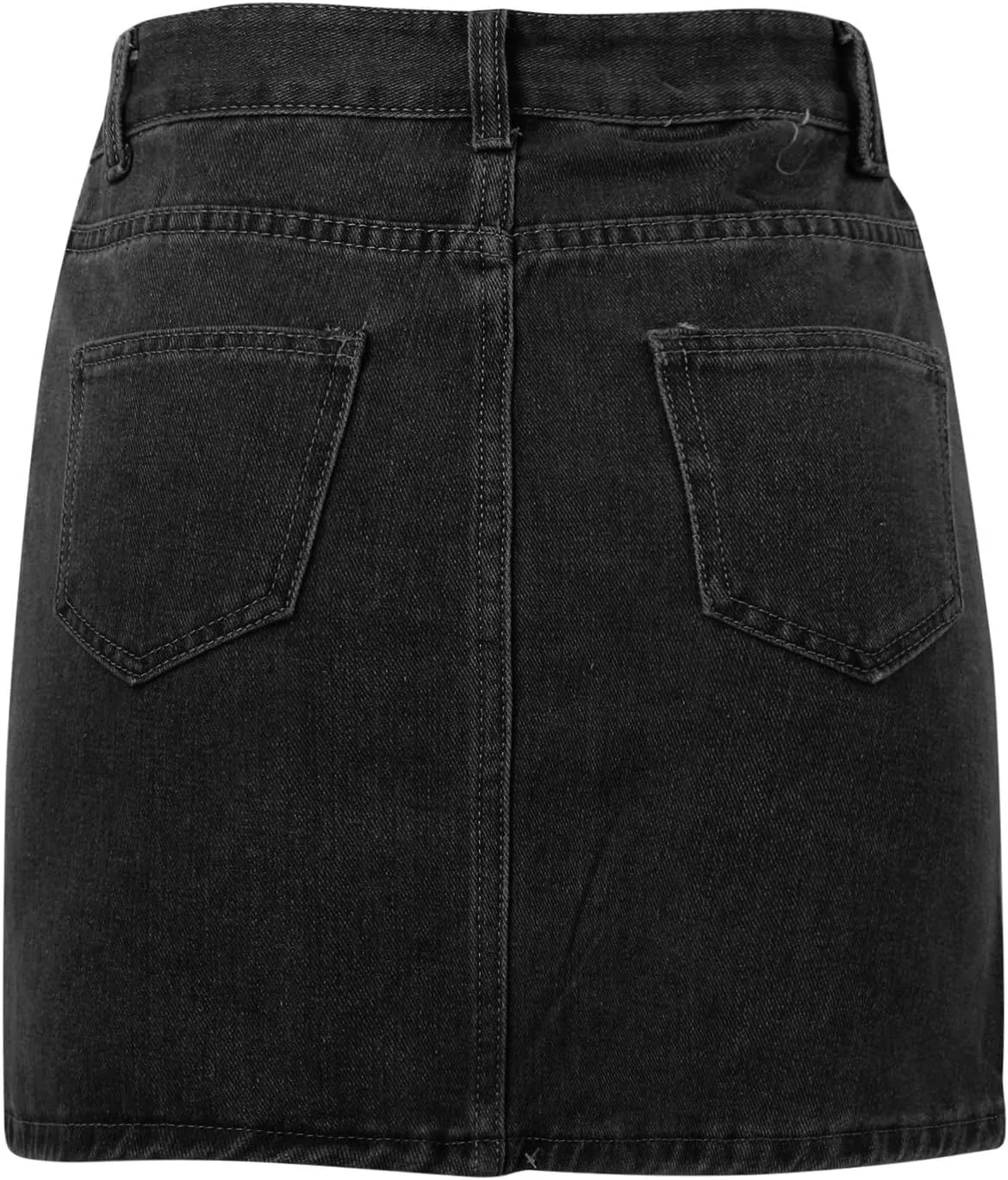 Womens Denim Skirts Trendy High Waisted Casual Stretchy Baggy Teen Girls Summer Slim Fit Y2k Relaxed Fit Jean Shorts