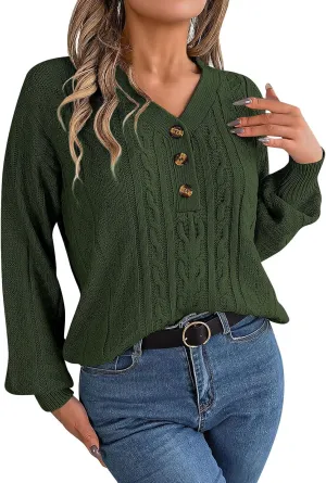 Womens Fall Clothes 2024 Winter Crewneck Striped Pullover Sweaters V Neck Lightweight Long Sleeve Blouse Top