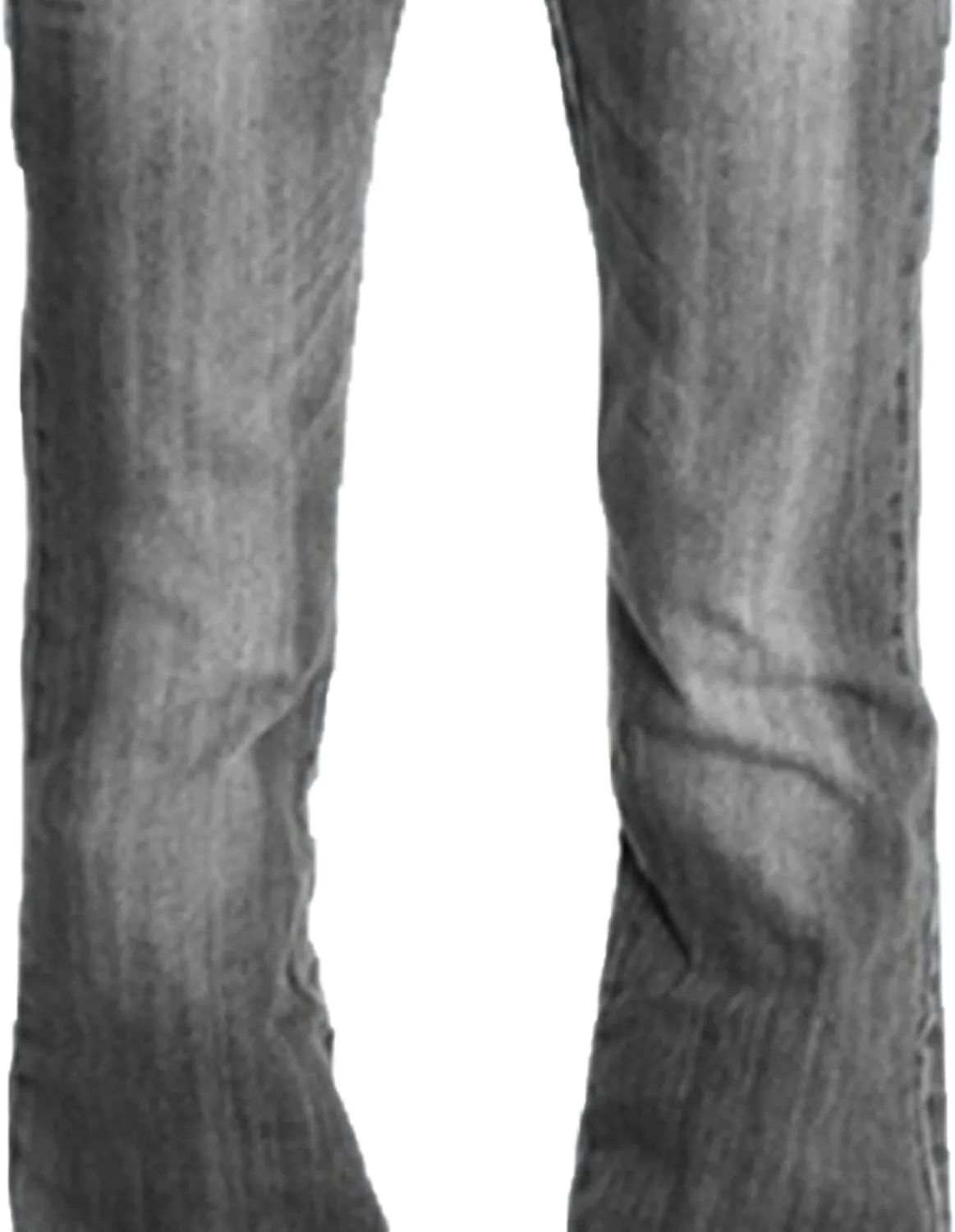 Women's Fringe Washed Bootleg Jeans Ripped Flare Low Rise Fitted Denim Pants Classic Stretch Curvy Bootcut Jeans
