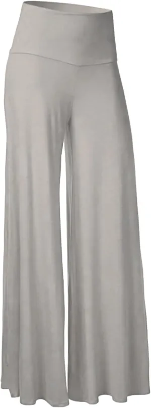 Women's Linen Pants High Waisted Wide Leg Palazzo Relaxed Fit Casual Loose Trousers Flowy Long Suit Pants