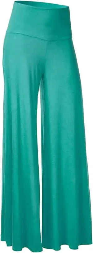 Women's Linen Pants High Waisted Wide Leg Palazzo Relaxed Fit Casual Loose Trousers Flowy Long Suit Pants