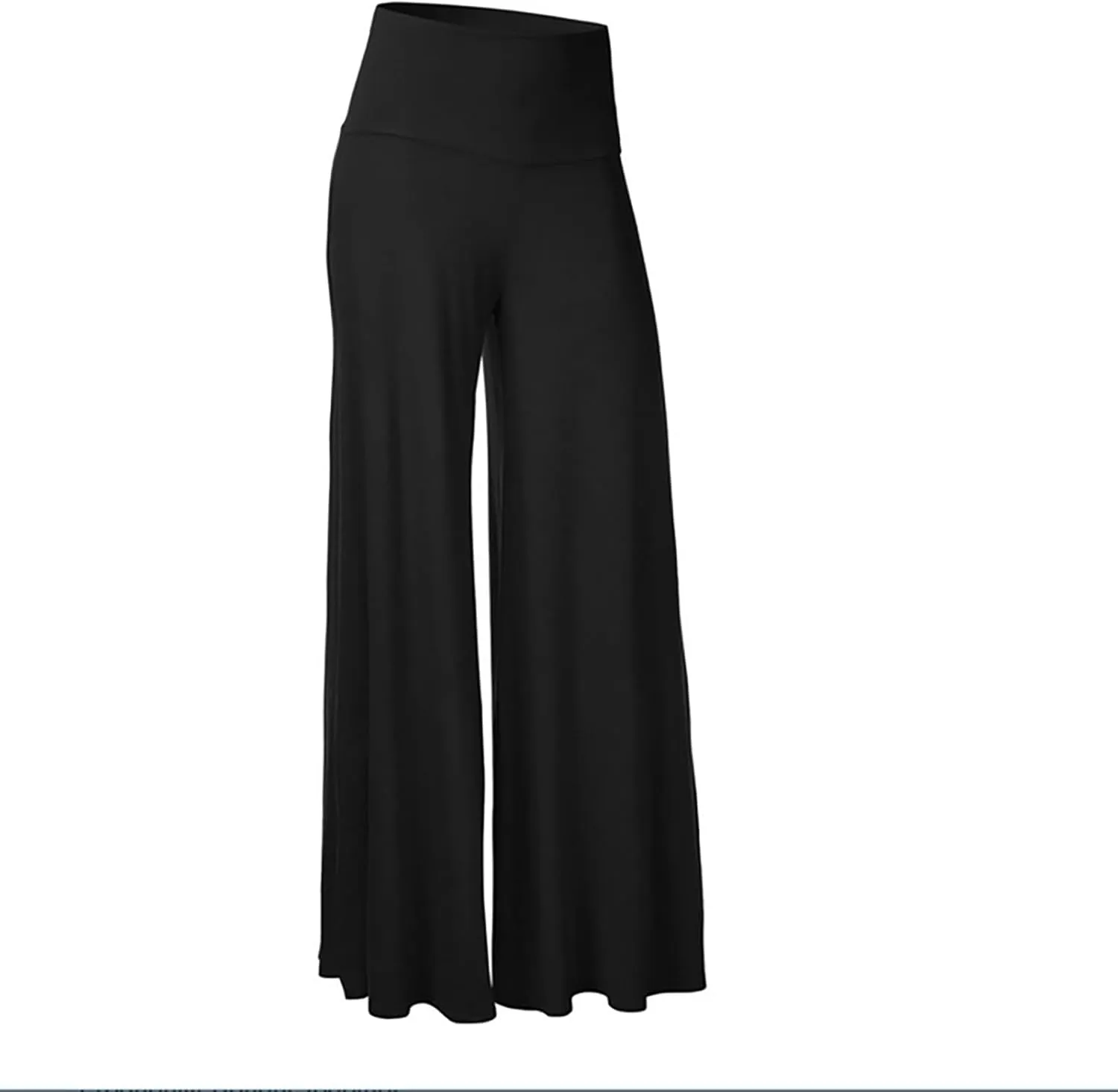 Women's Linen Pants High Waisted Wide Leg Palazzo Relaxed Fit Casual Loose Trousers Flowy Long Suit Pants