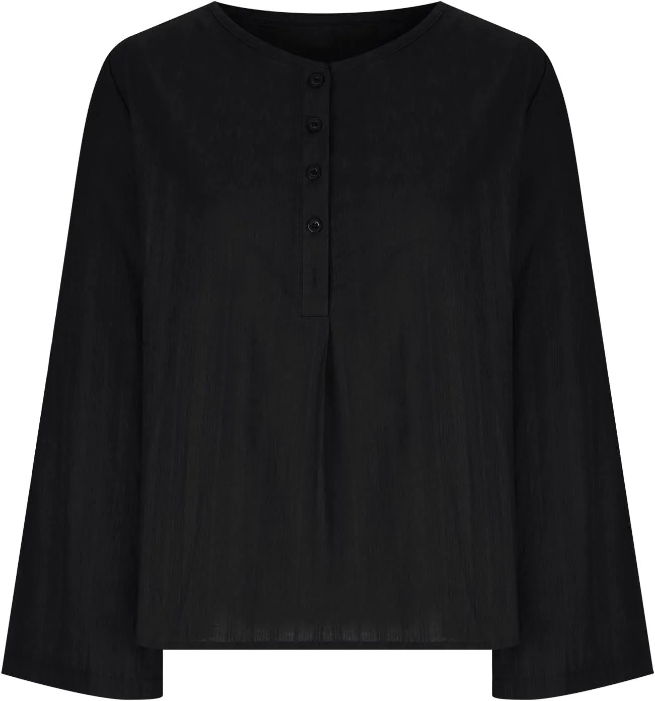 Womens Long Sleeve Cotton T Shirts Summer Dressy Casual Tops Going Out Tops Womens V Neck Cotton T Shirts Blouse
