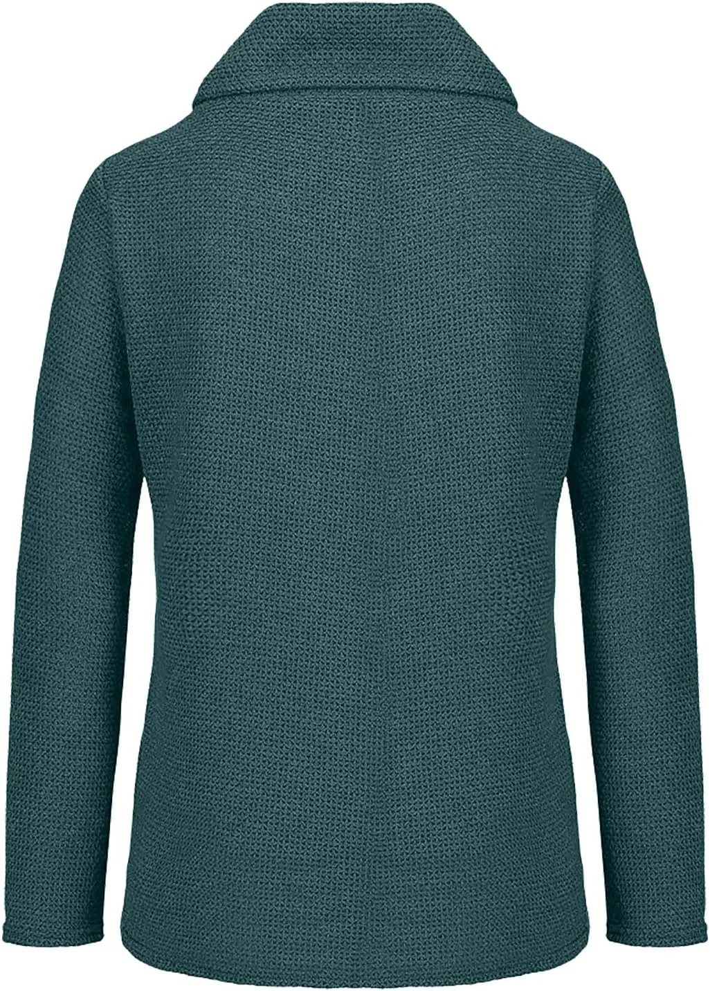 Women's Oversized Turtleneck Spilt Casual Loose Button Knit Tunic Pullover Sweater Blouse Tops 2024 Fall Outfits