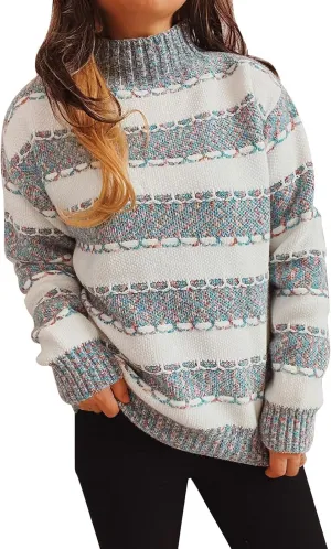 Women's Oversized Turtleneck Sweaters Comfy Long Sleeve Jumper Ribbed Knit Pullover Daily Tops 2024 Fall Outfits