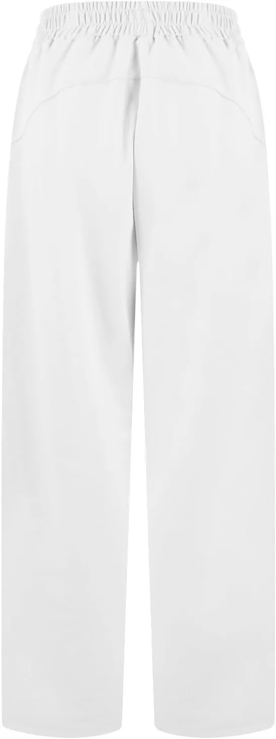 Women's Sweatpants Baggy Comfy Soft Drawstring High Waisted Workout Pants Wide Leg Lounge Pants with Pockets