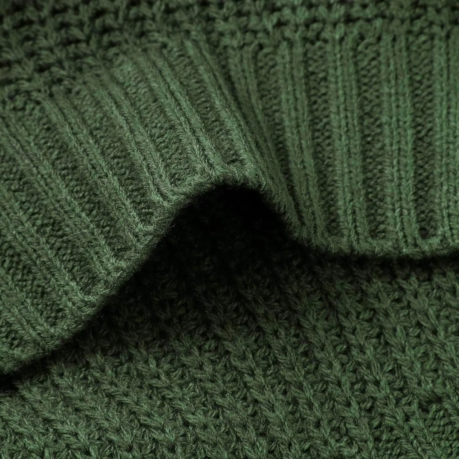 Womens Turtleneck Sweater Long Sleeve Solid Color Sweater Casual Trendy Sweater Regular Fit Sweats Knitted Sweater