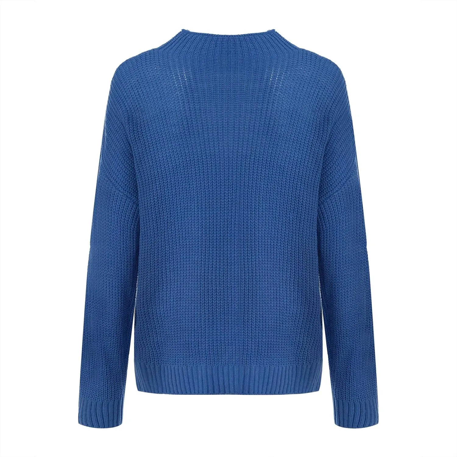Womens Turtleneck Sweaters Cable Knit Tops Sweater Long Sleeve Pullover Sweaters 2022 Casual Dressy Winter Jumper
