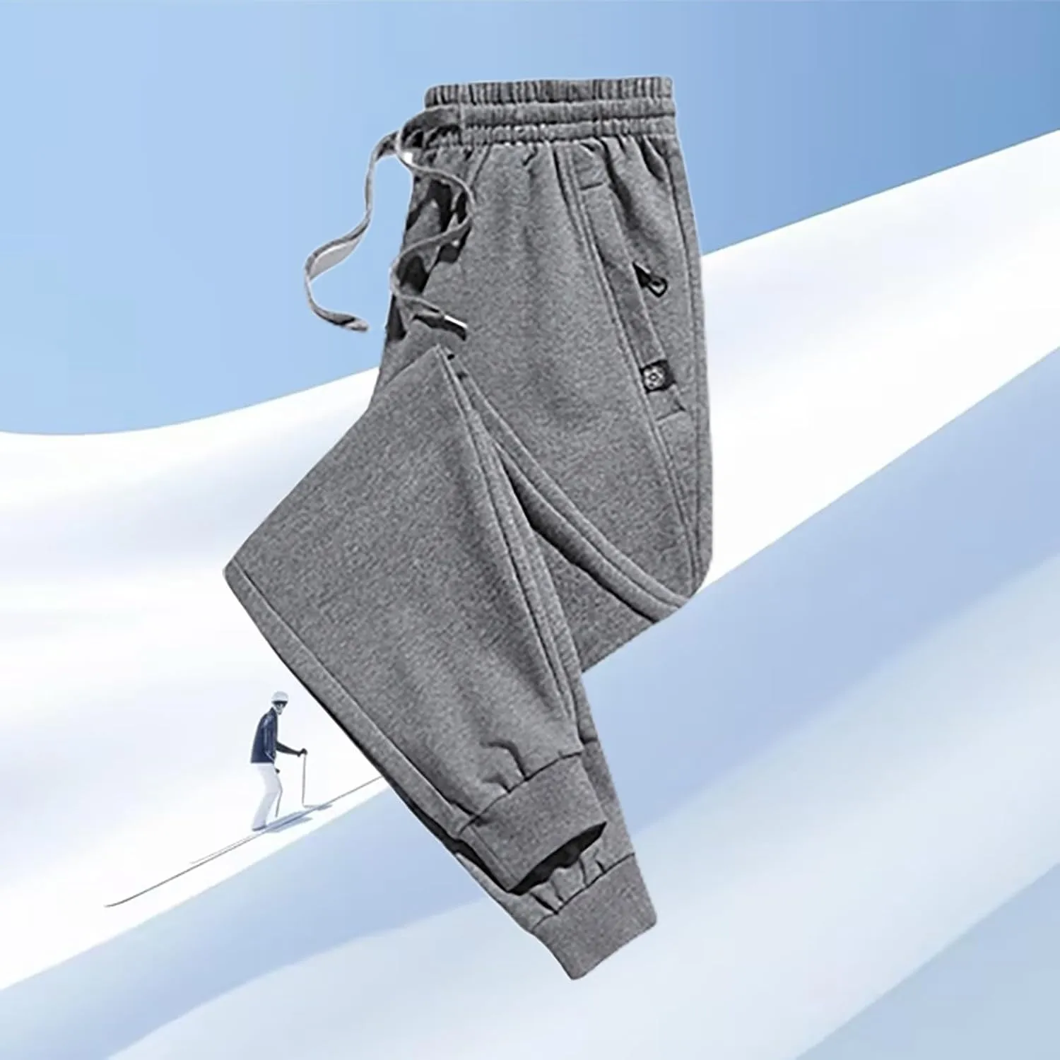 Women's Warm Sherpa Lined Athletic Sweatpants Jogger Fleece Pants Bevawear Glide Pants for Women Winter Pants