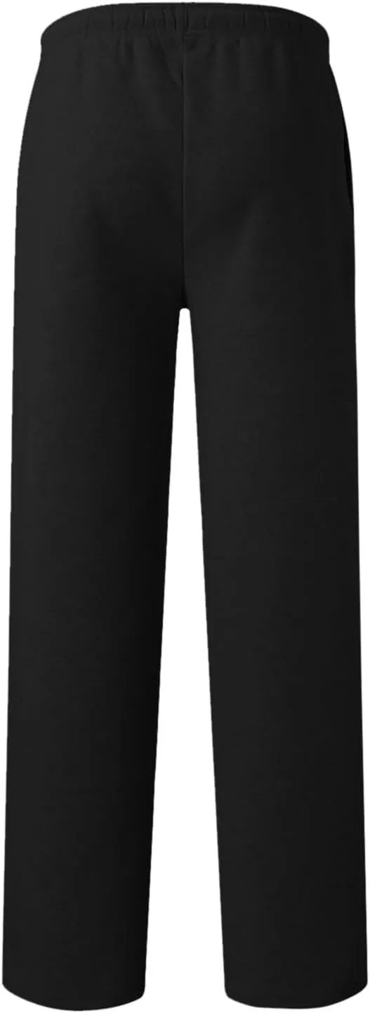 Women's Wide Leg Sweatpants Fleece Lined Pants Baggy Straight Leg Lounge Pants Fall Outfits Athletic Joggers Pants